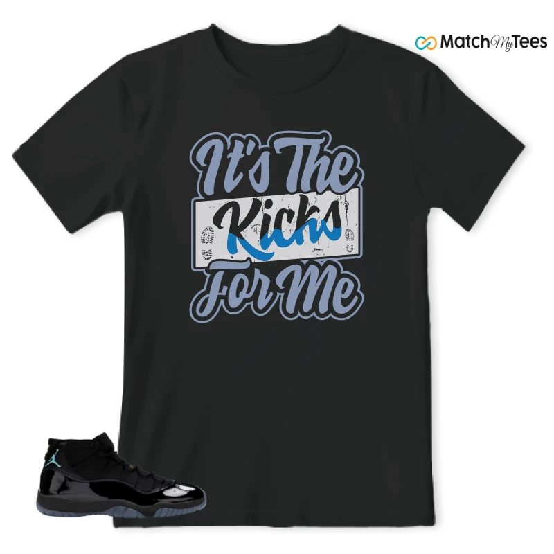 NIKE AIR JORDAN 11 RETRO GAMMA BLUE 2025 SNEAKER Matching Tees t-shirt