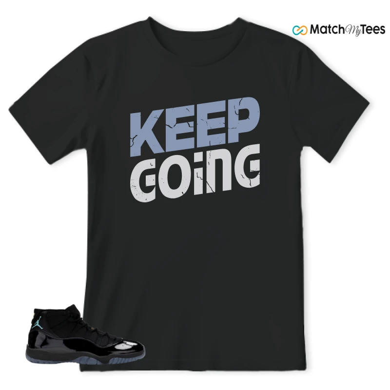 NIKE AIR JORDAN 11 RETRO GAMMA BLUE 2025 SNEAKER Matching Tees t-shirt