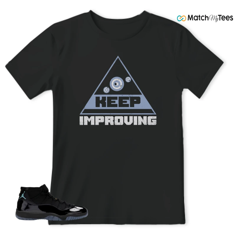 NIKE AIR JORDAN 11 RETRO GAMMA BLUE 2025 SNEAKER Matching Tees t-shirt