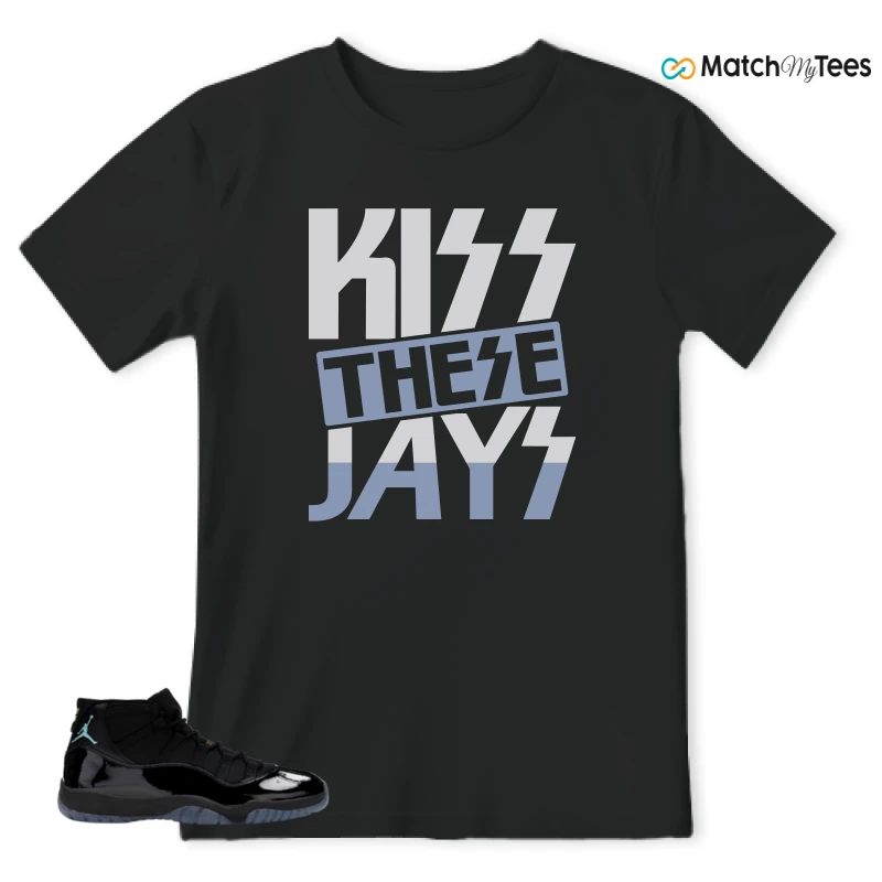 NIKE AIR JORDAN 11 RETRO GAMMA BLUE 2025 SNEAKER Matching Tees t-shirt