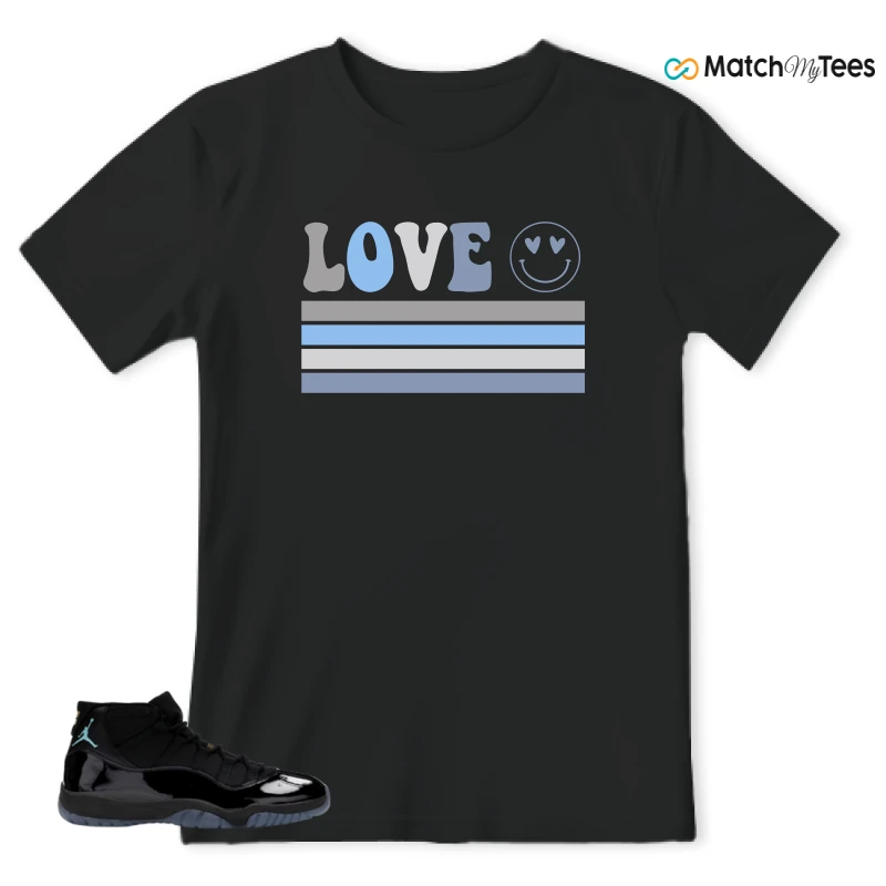 NIKE AIR JORDAN 11 RETRO GAMMA BLUE 2025 SNEAKER Matching Tees t-shirt