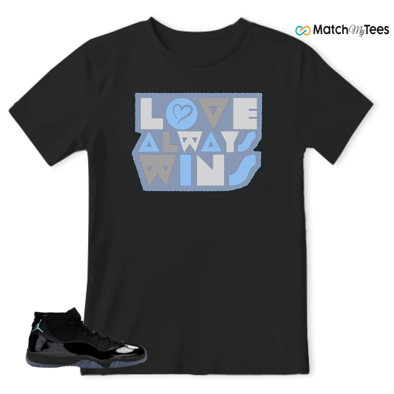 NIKE AIR JORDAN 11 RETRO GAMMA BLUE 2025 SNEAKER Matching Tees t-shirt