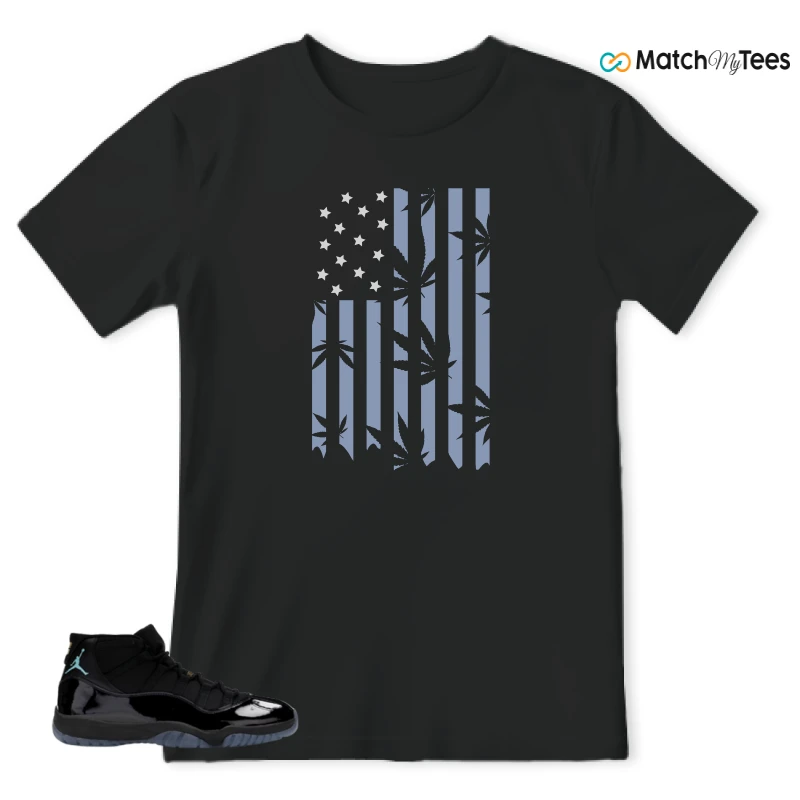 NIKE AIR JORDAN 11 RETRO GAMMA BLUE 2025 SNEAKER Matching Tees t-shirt