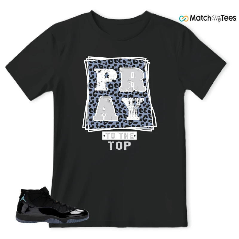 NIKE AIR JORDAN 11 RETRO GAMMA BLUE 2025 SNEAKER Matching Tees t-shirt