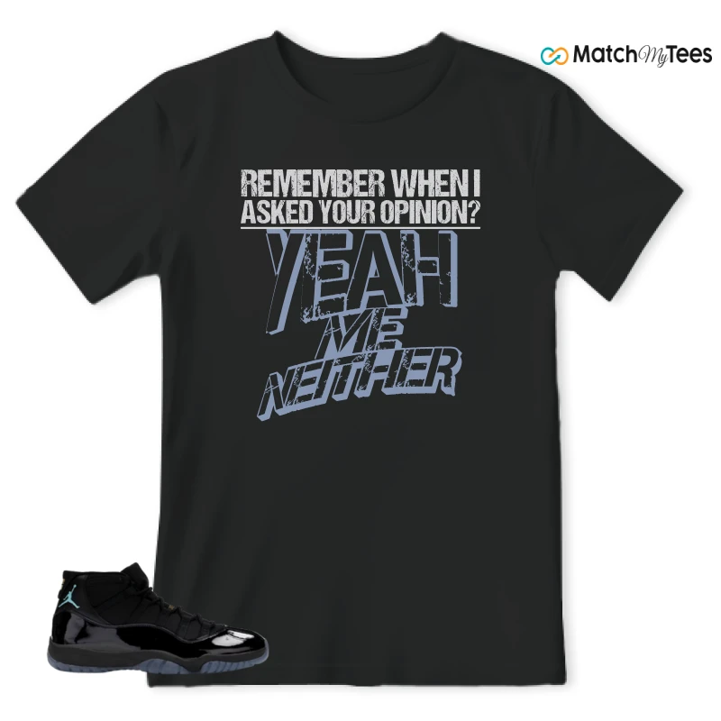 NIKE AIR JORDAN 11 RETRO GAMMA BLUE 2025 SNEAKER Matching Tees t-shirt