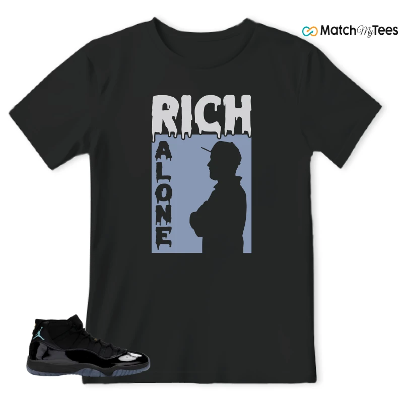 NIKE AIR JORDAN 11 RETRO GAMMA BLUE 2025 SNEAKER Matching Tees t-shirt