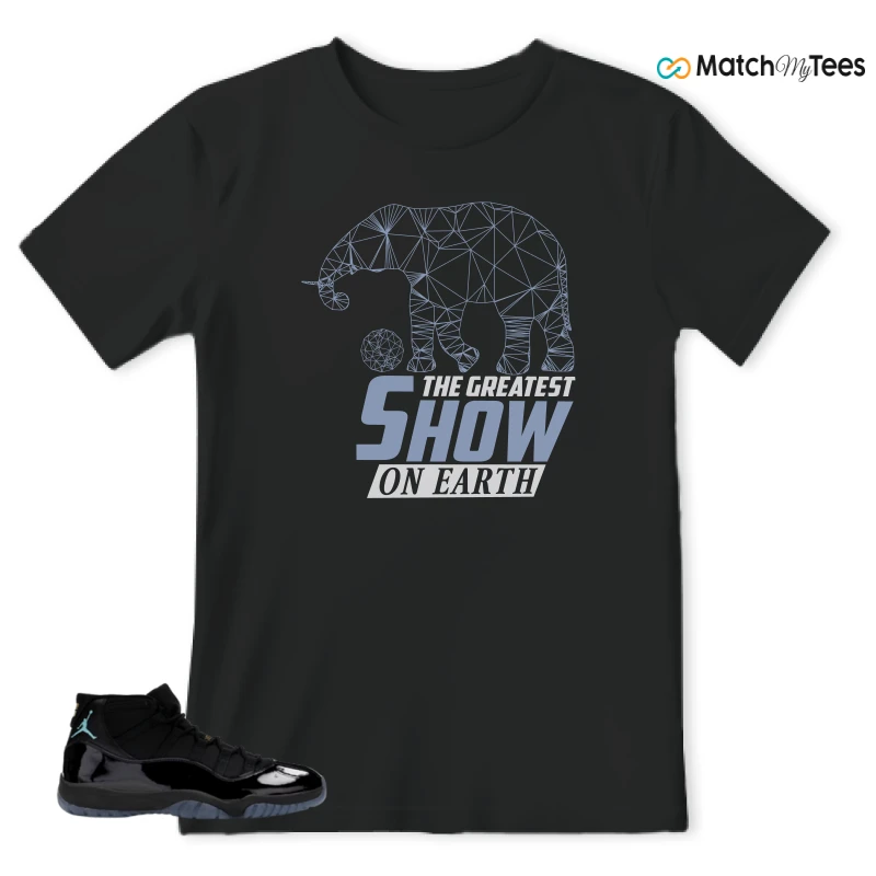 NIKE AIR JORDAN 11 RETRO GAMMA BLUE 2025 SNEAKER Matching Tees t-shirt