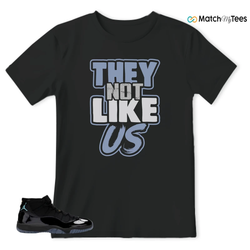 NIKE AIR JORDAN 11 RETRO GAMMA BLUE 2025 SNEAKER Matching Tees t-shirt