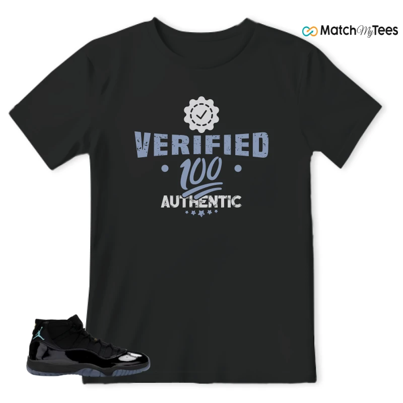 NIKE AIR JORDAN 11 RETRO GAMMA BLUE 2025 SNEAKER Matching Tees t-shirt