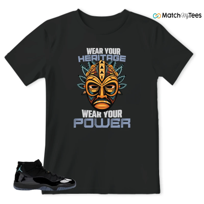 NIKE AIR JORDAN 11 RETRO GAMMA BLUE 2025 SNEAKER Matching Tees t-shirt