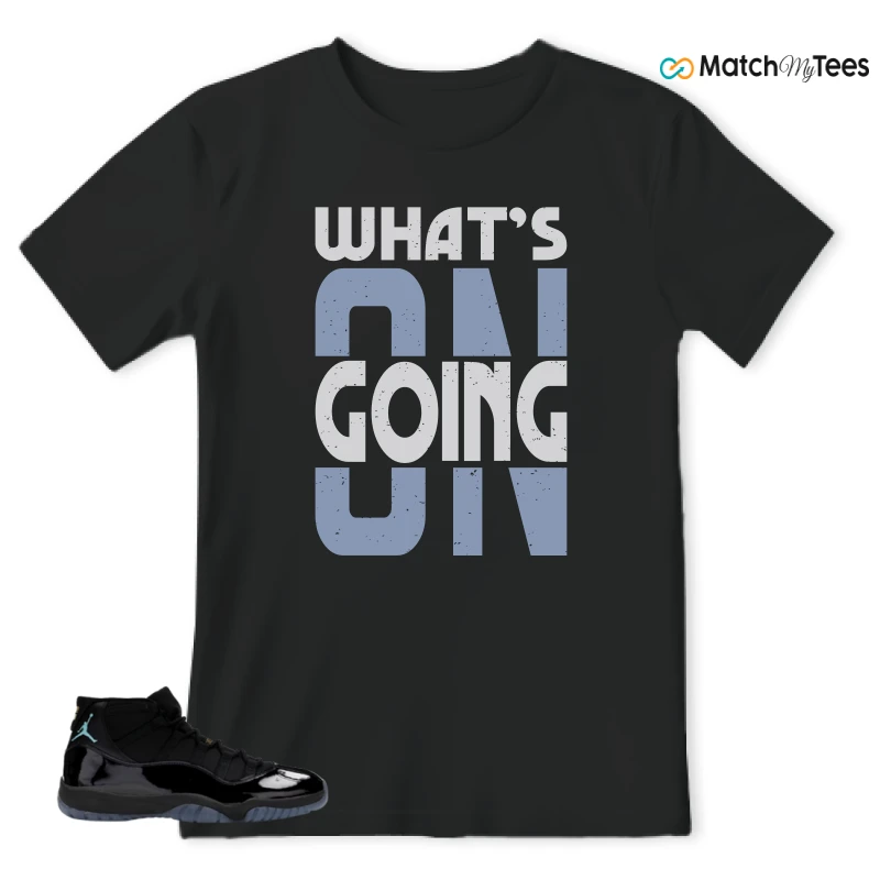 NIKE AIR JORDAN 11 RETRO GAMMA BLUE 2025 SNEAKER Matching Tees t-shirt