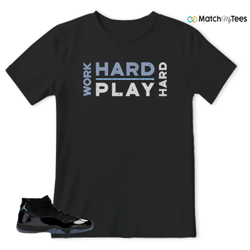 NIKE AIR JORDAN 11 RETRO GAMMA BLUE 2025 SNEAKER Matching Tees t-shirt