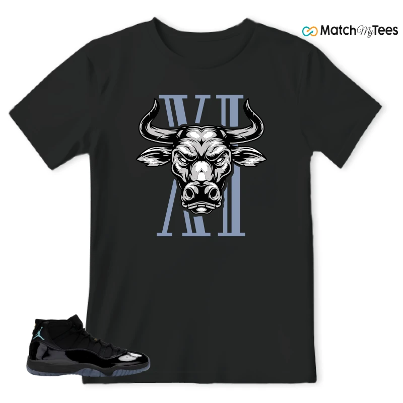 NIKE AIR JORDAN 11 RETRO GAMMA BLUE 2025 SNEAKER Matching Tees t-shirt
