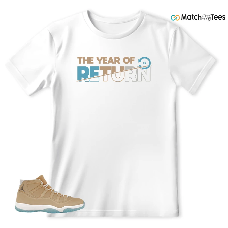 NIKE AIR JORDAN 11 RETRO H-TOWN SNEAKER Matching Tees t-shirt