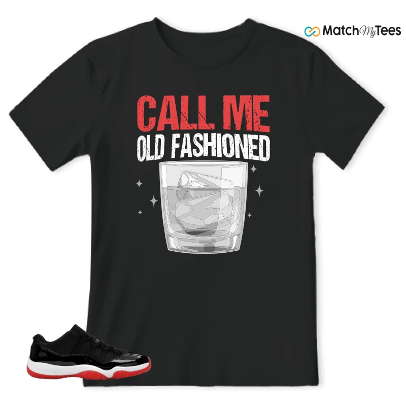 NIKE AIR JORDAN 11 RETRO LOW BRED 2025 SNEAKER Matching Tees t-shirt