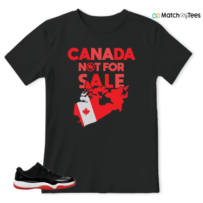 NIKE AIR JORDAN 11 RETRO LOW BRED 2025 SNEAKER Matching Tees t-shirt