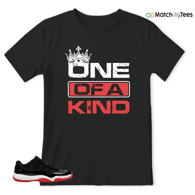 NIKE AIR JORDAN 11 RETRO LOW BRED 2025 SNEAKER Matching Tees t-shirt