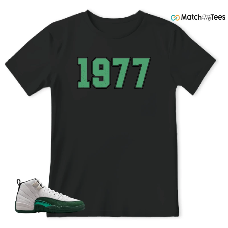 NIKE AIR JORDAN 12 RETRO BUCKS SNEAKER Matching Tees t-shirt