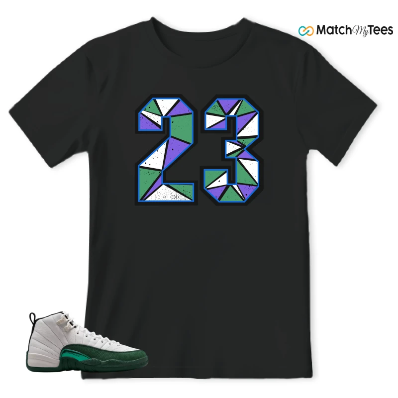 NIKE AIR JORDAN 12 RETRO BUCKS SNEAKER Matching Tees t-shirt