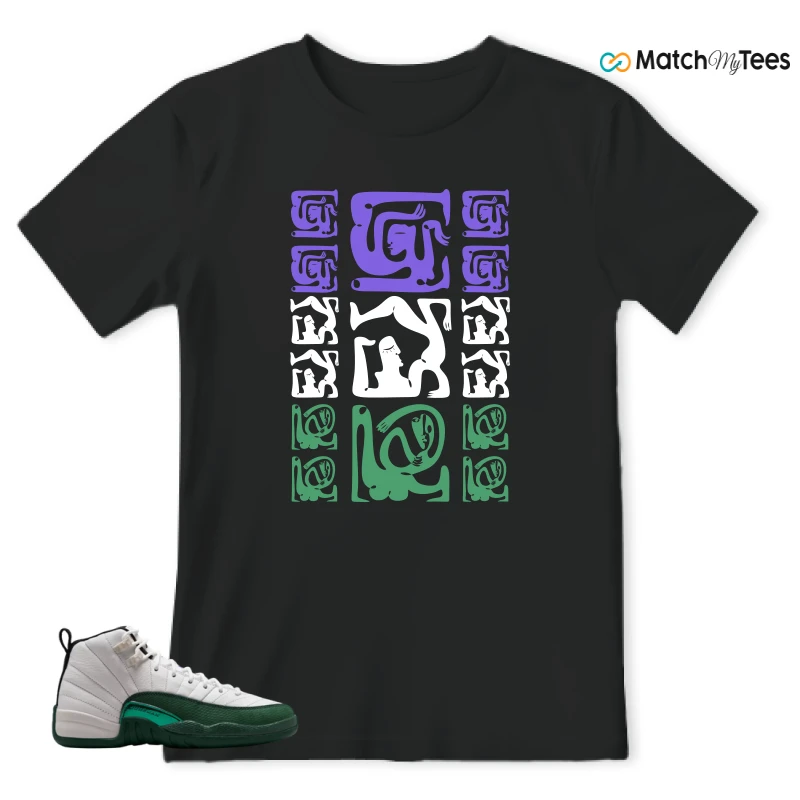 NIKE AIR JORDAN 12 RETRO BUCKS SNEAKER Matching Tees t-shirt