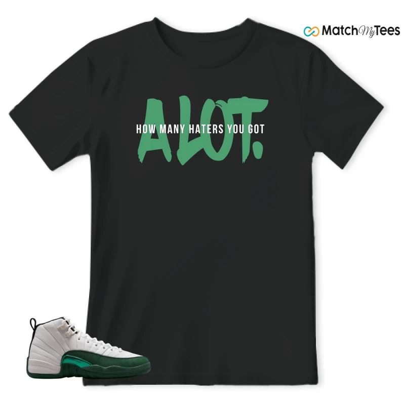 NIKE AIR JORDAN 12 RETRO BUCKS SNEAKER Matching Tees t-shirt
