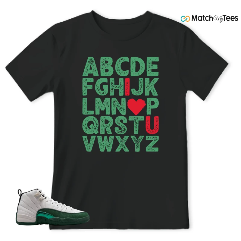 NIKE AIR JORDAN 12 RETRO BUCKS SNEAKER Matching Tees t-shirt