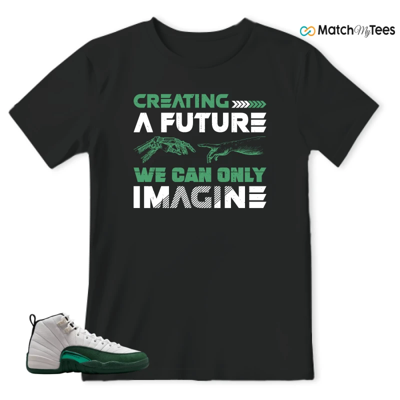 NIKE AIR JORDAN 12 RETRO BUCKS SNEAKER Matching Tees t-shirt