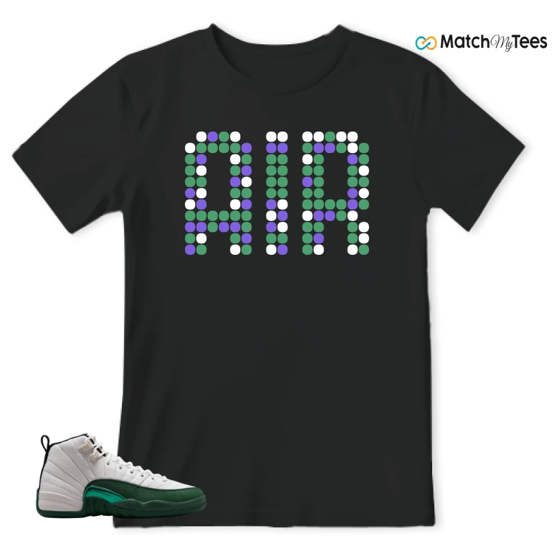 NIKE AIR JORDAN 12 RETRO BUCKS SNEAKER Matching Tees t-shirt