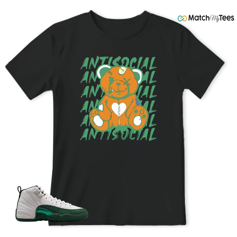 NIKE AIR JORDAN 12 RETRO BUCKS SNEAKER Matching Tees t-shirt