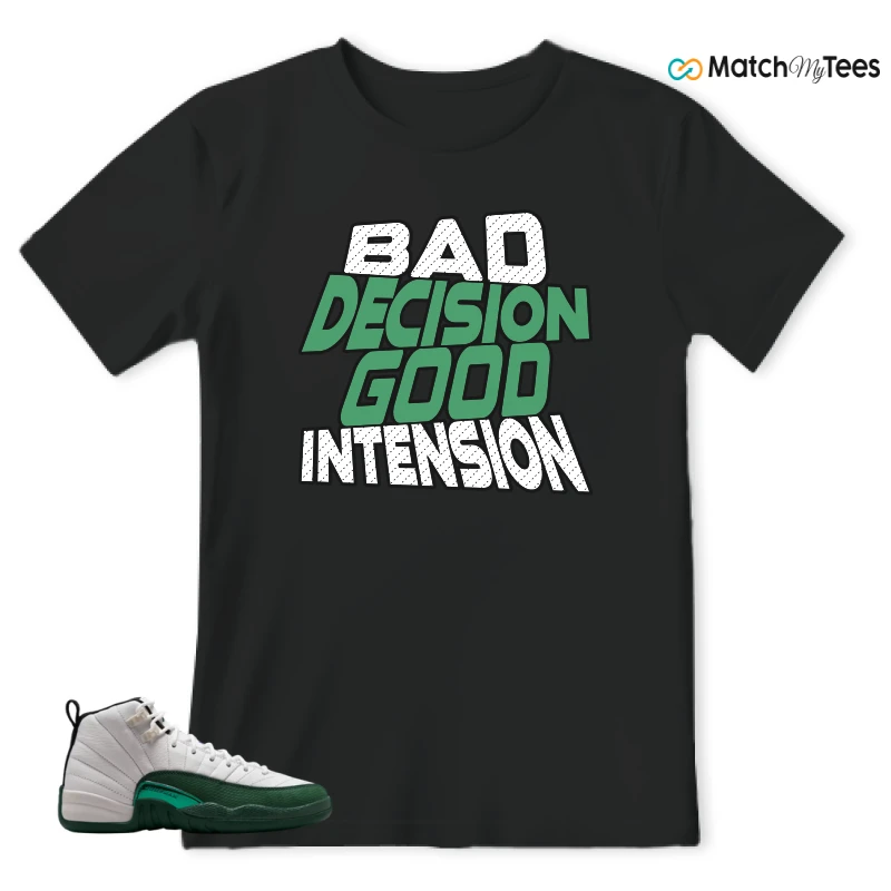 NIKE AIR JORDAN 12 RETRO BUCKS SNEAKER Matching Tees t-shirt