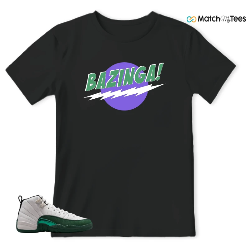 NIKE AIR JORDAN 12 RETRO BUCKS SNEAKER Matching Tees t-shirt