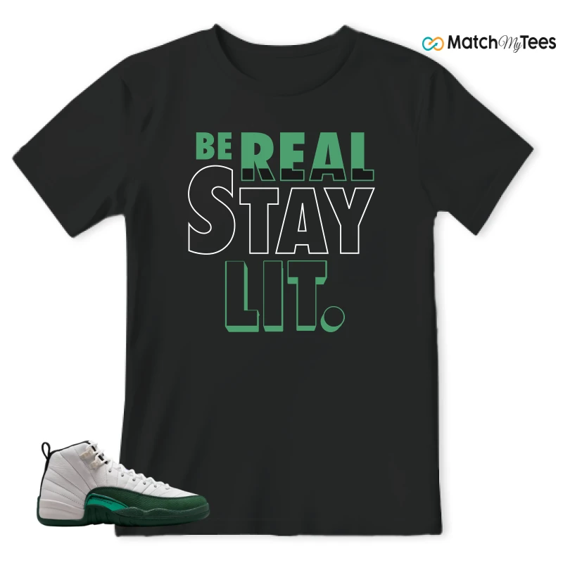 NIKE AIR JORDAN 12 RETRO BUCKS SNEAKER Matching Tees t-shirt