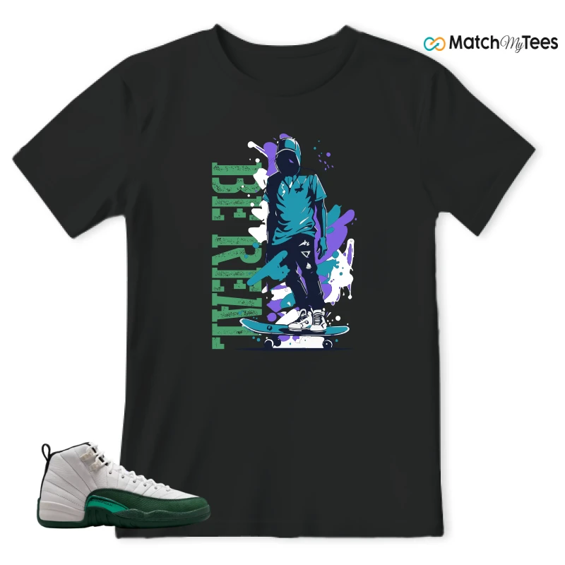 NIKE AIR JORDAN 12 RETRO BUCKS SNEAKER Matching Tees t-shirt