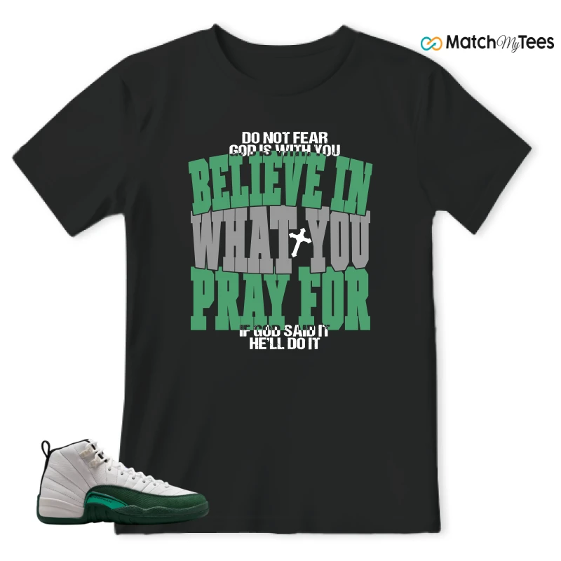 NIKE AIR JORDAN 12 RETRO BUCKS SNEAKER Matching Tees t-shirt