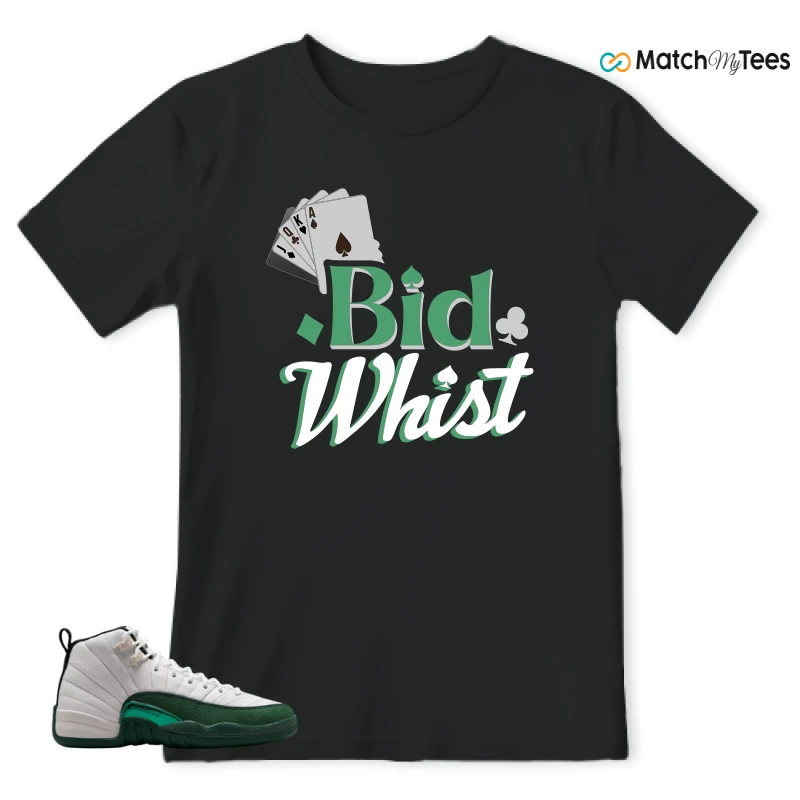 NIKE AIR JORDAN 12 RETRO BUCKS SNEAKER Matching Tees t-shirt