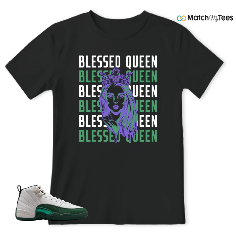 NIKE AIR JORDAN 12 RETRO BUCKS SNEAKER Matching Tees t-shirt