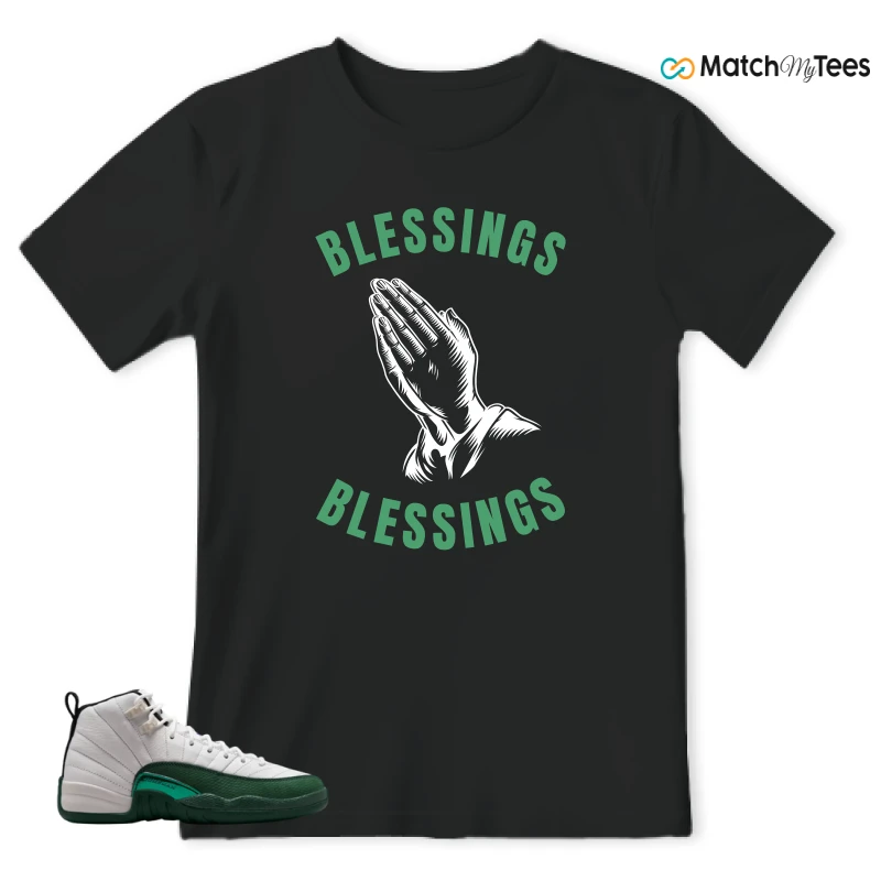 NIKE AIR JORDAN 12 RETRO BUCKS SNEAKER Matching Tees t-shirt