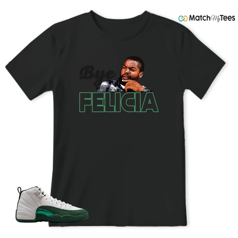 NIKE AIR JORDAN 12 RETRO BUCKS SNEAKER Matching Tees t-shirt
