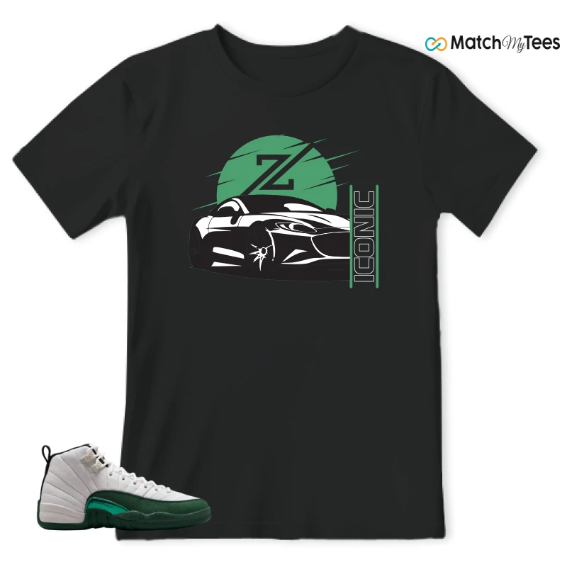NIKE AIR JORDAN 12 RETRO BUCKS SNEAKER Matching Tees t-shirt
