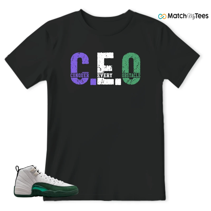 NIKE AIR JORDAN 12 RETRO BUCKS SNEAKER Matching Tees t-shirt