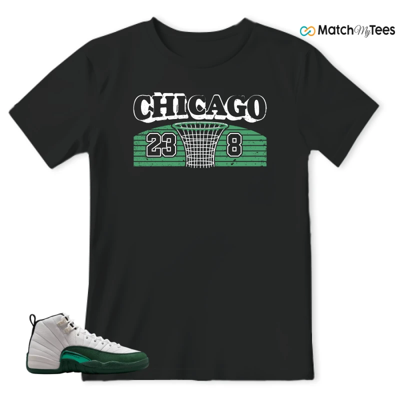 NIKE AIR JORDAN 12 RETRO BUCKS SNEAKER Matching Tees t-shirt