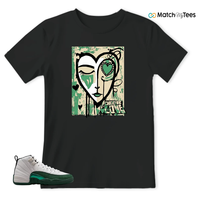 NIKE AIR JORDAN 12 RETRO BUCKS SNEAKER Matching Tees t-shirt