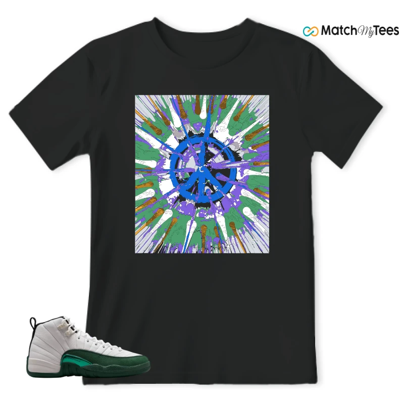 NIKE AIR JORDAN 12 RETRO BUCKS SNEAKER Matching Tees t-shirt
