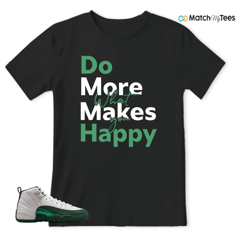 NIKE AIR JORDAN 12 RETRO BUCKS SNEAKER Matching Tees t-shirt