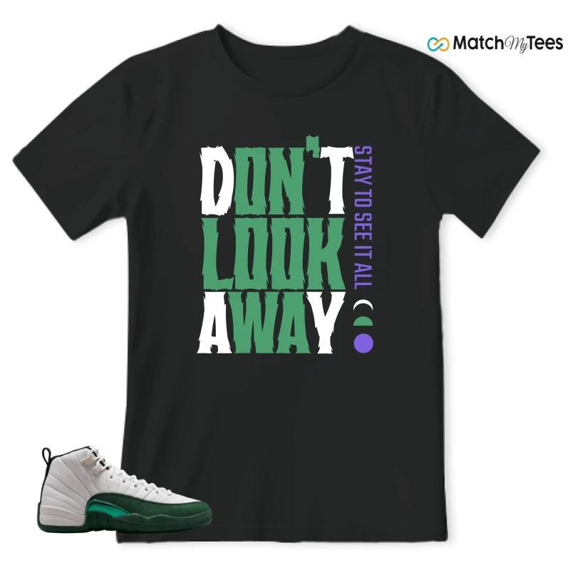 NIKE AIR JORDAN 12 RETRO BUCKS SNEAKER Matching Tees t-shirt
