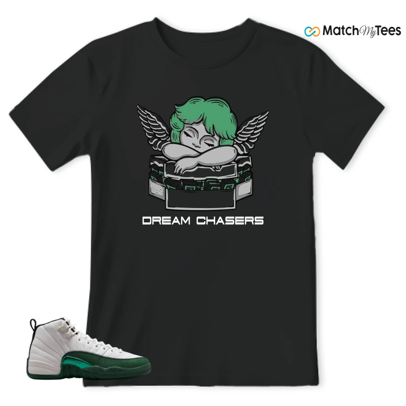 NIKE AIR JORDAN 12 RETRO BUCKS SNEAKER Matching Tees t-shirt