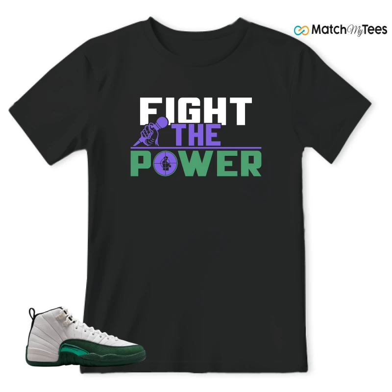 NIKE AIR JORDAN 12 RETRO BUCKS SNEAKER Matching Tees t-shirt