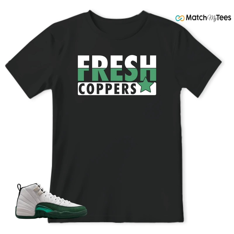 NIKE AIR JORDAN 12 RETRO BUCKS SNEAKER Matching Tees t-shirt