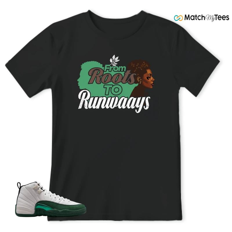 NIKE AIR JORDAN 12 RETRO BUCKS SNEAKER Matching Tees t-shirt