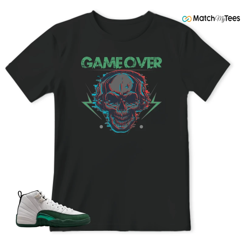 NIKE AIR JORDAN 12 RETRO BUCKS SNEAKER Matching Tees t-shirt